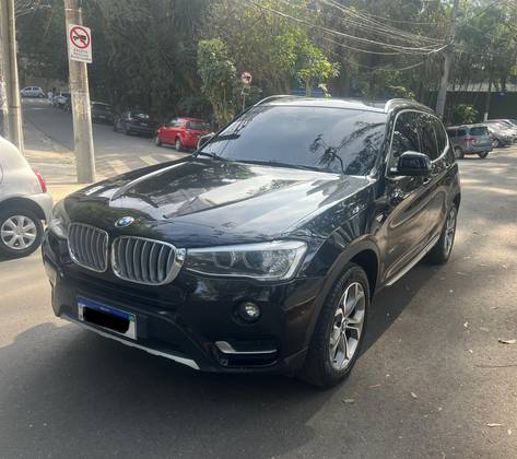 BMW X3 2.0 20I X LINE 4X4 16V GASOLINA 4P AUTOMÁTICO BMW X3 2.0 20I X LINE 4X4 16V GASOLINA 4P AUTOMÁTICO
